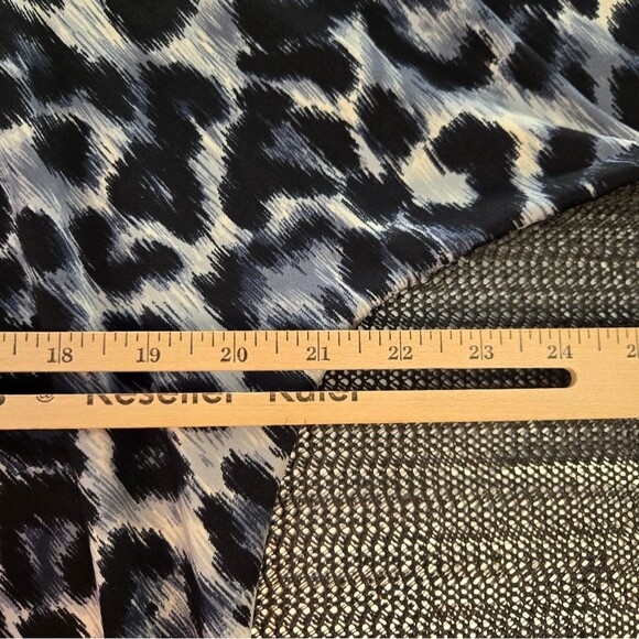 AB Studio Women's Size Large Cheetah Print Knee Length Dress Large - Picture 9 of 10